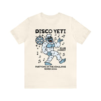 Disco Yeti Bella Canvas Unisex Jersey Short Sleeve Tee