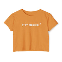Stay Magical Women's Festival Crop Top