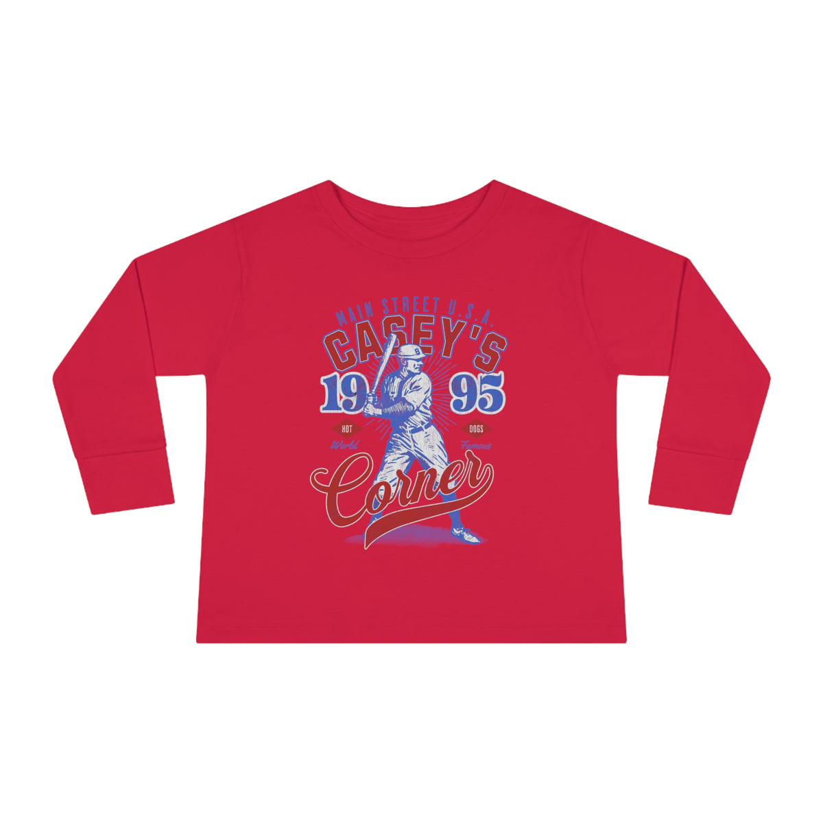Casey’s Corner Distressed Rabbit Skins Toddler Long Sleeve Tee