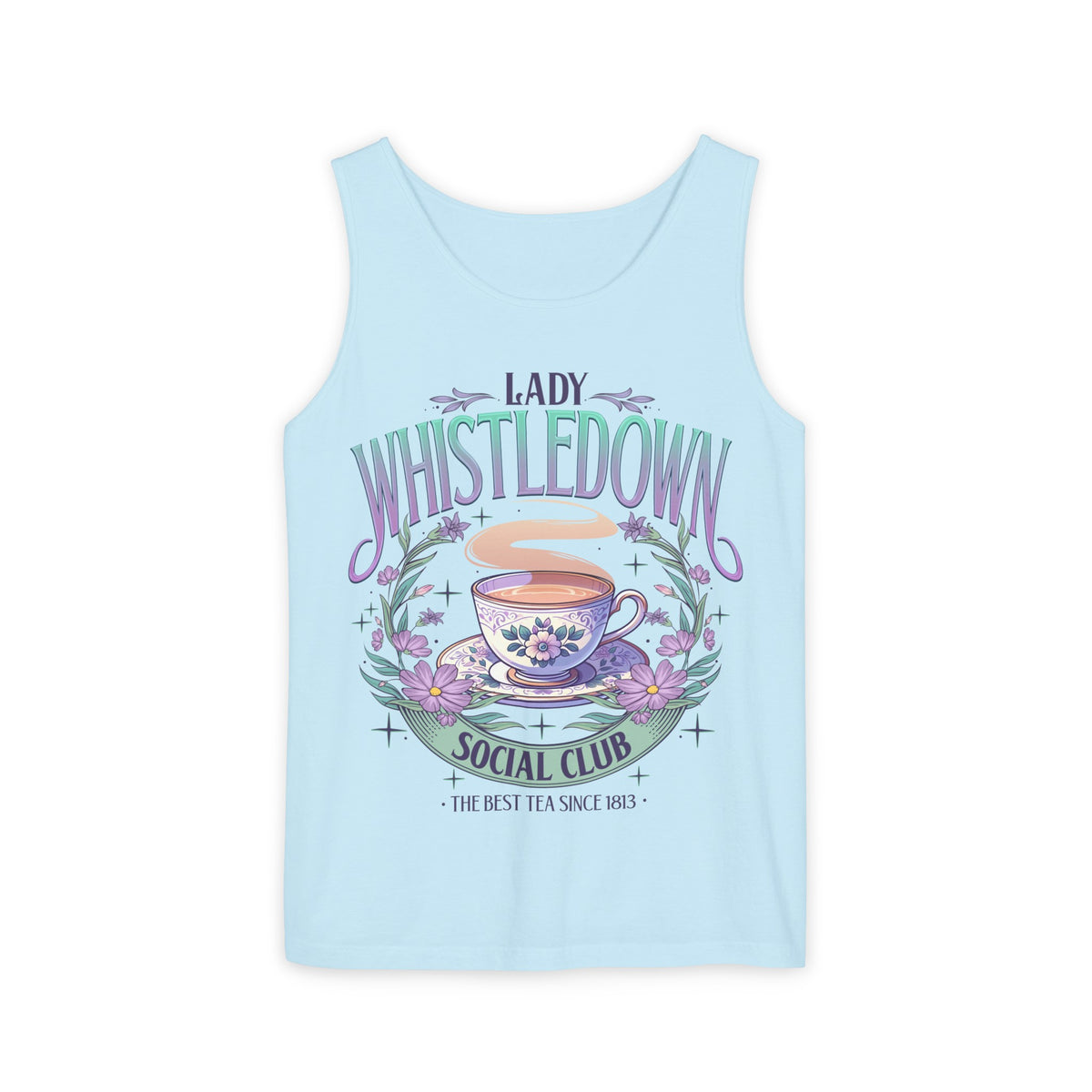 Lady Whistledown Social Club Unisex Comfort Colors Garment-Dyed Tank Top