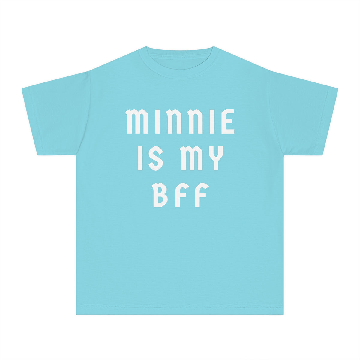 Minnie Is My BFF Comfort Colors Youth Midweight Tee
