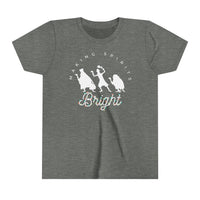 Making Spirits Bright Bella Canvas Youth Short Sleeve Tee