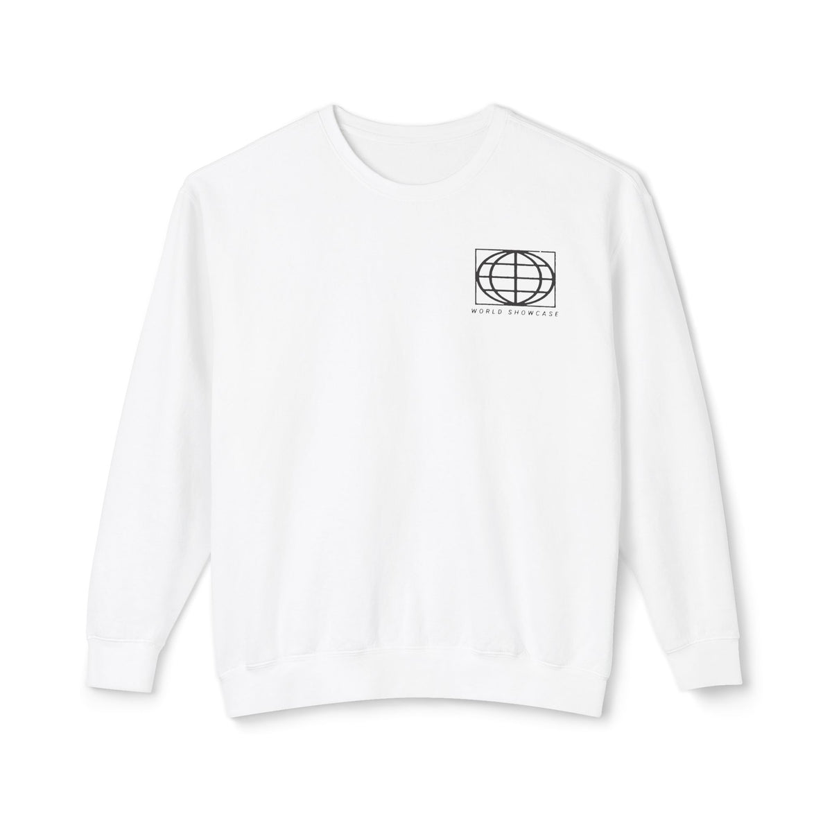 Drink Around the World Tour Unisex Lightweight Comfort Colors Crewneck Sweatshirt