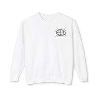 Drink Around the World Tour Unisex Lightweight Comfort Colors Crewneck Sweatshirt