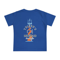 Triton's Mermaid Security Bella Canvas Baby Short Sleeve T-Shirt