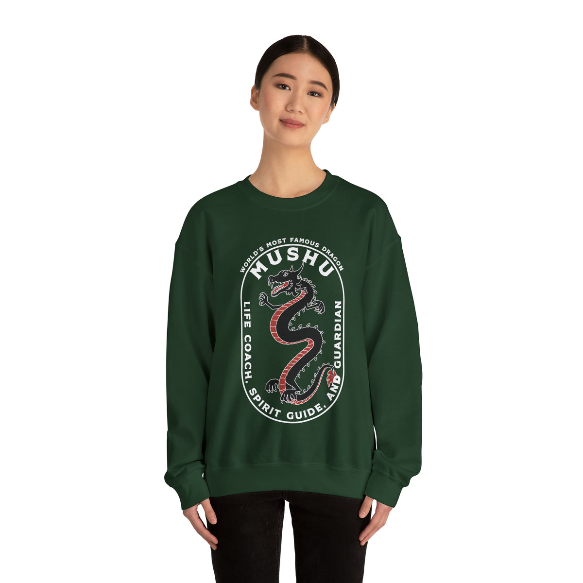 Mushu Gildan Unisex Heavy Blend™ Crewneck Sweatshirt