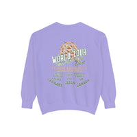 World Tour Comfort Colors Unisex Garment-Dyed Sweatshirt