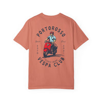 Portorosso Vespa Club Comfort Colors Unisex Garment-Dyed T-shirt