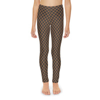 Checked Youth Full-Length Leggings