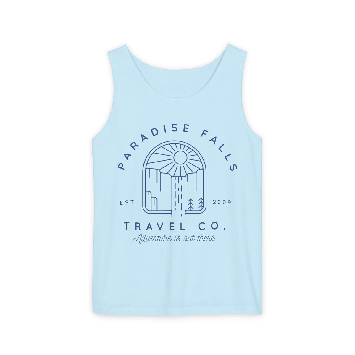 Paradise Falls Comfort Colors Unisex Garment-Dyed Tank Top