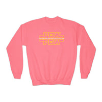 PEW PEW PEW Gildan Youth Crewneck Sweatshirt