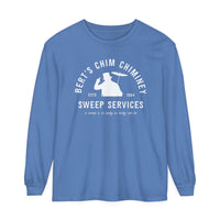 Bert's Chim Chimney Sweep Services Comfort Colors Unisex Garment-dyed Long Sleeve T-Shirt