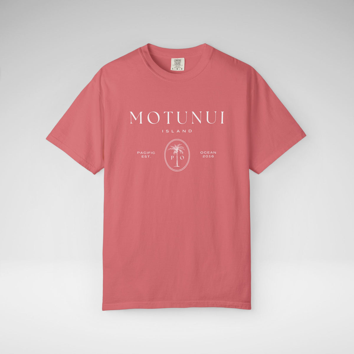 Motunui Island Comfort Colors Unisex Garment-Dyed T-shirt