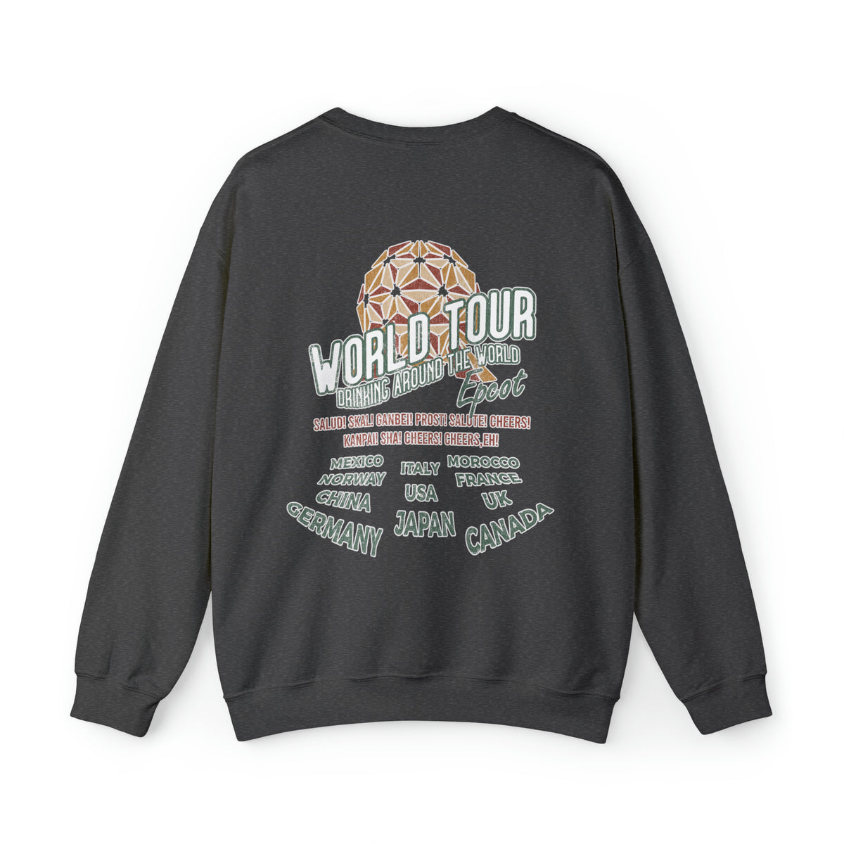 World Tour Gildan Unisex Heavy Blend™ Crewneck Sweatshirt