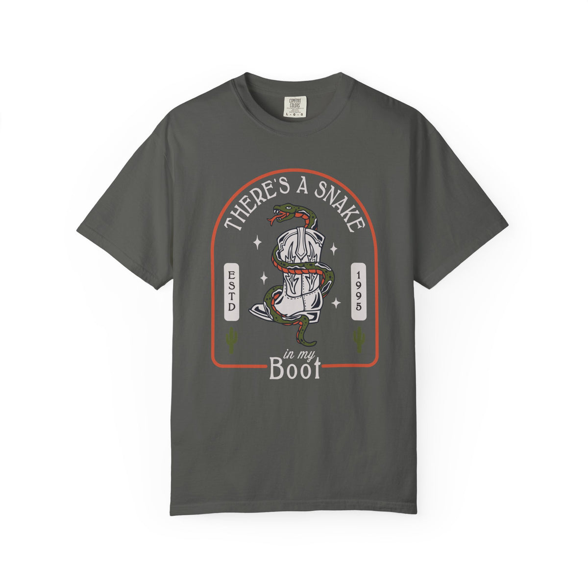There's A Snake In My Boot Comfort Colors Unisex Garment-Dyed T-shirt