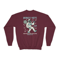 Disco Yeti Gildan Youth Crewneck Sweatshirt