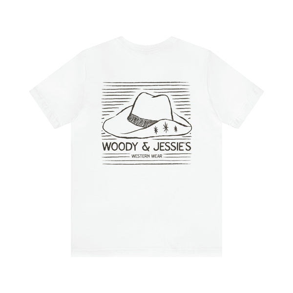 Woody & Jessie's Western Wear Bella Canvas Unisex Jersey Short Sleeve Tee