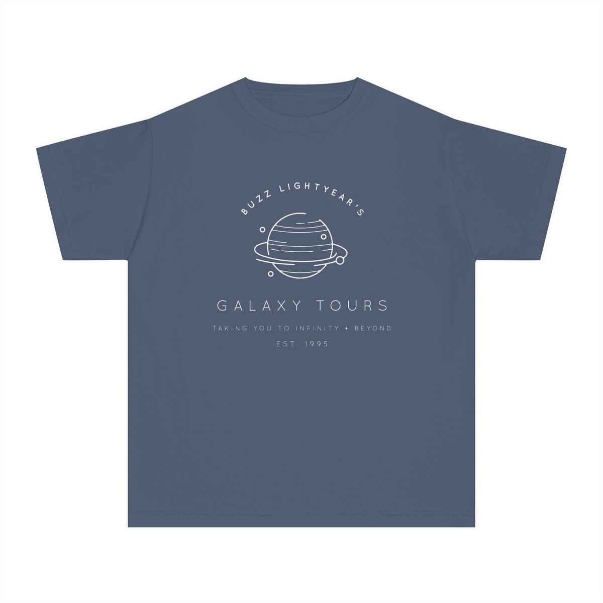 Lightyear's Galaxy Tours Comfort Colors Youth Midweight Tee