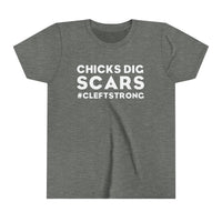 Chicks Dig Scars Bella Canvas Youth Short Sleeve Tee