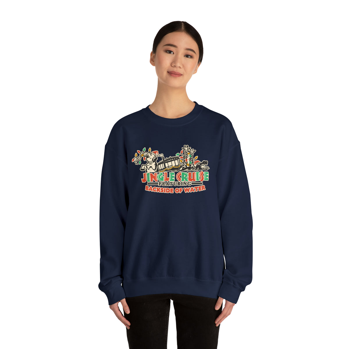 Jingle Cruise Gildan Unisex Heavy Blend™ Crewneck Sweatshirt