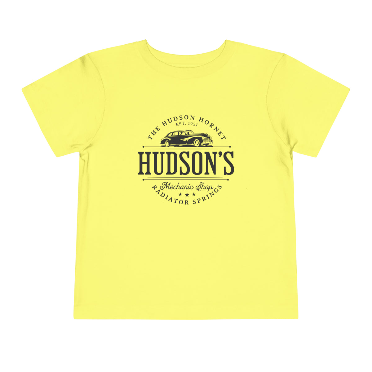 Hudson's Mechanic Shop Bella Canvas Toddler Short Sleeve Tee