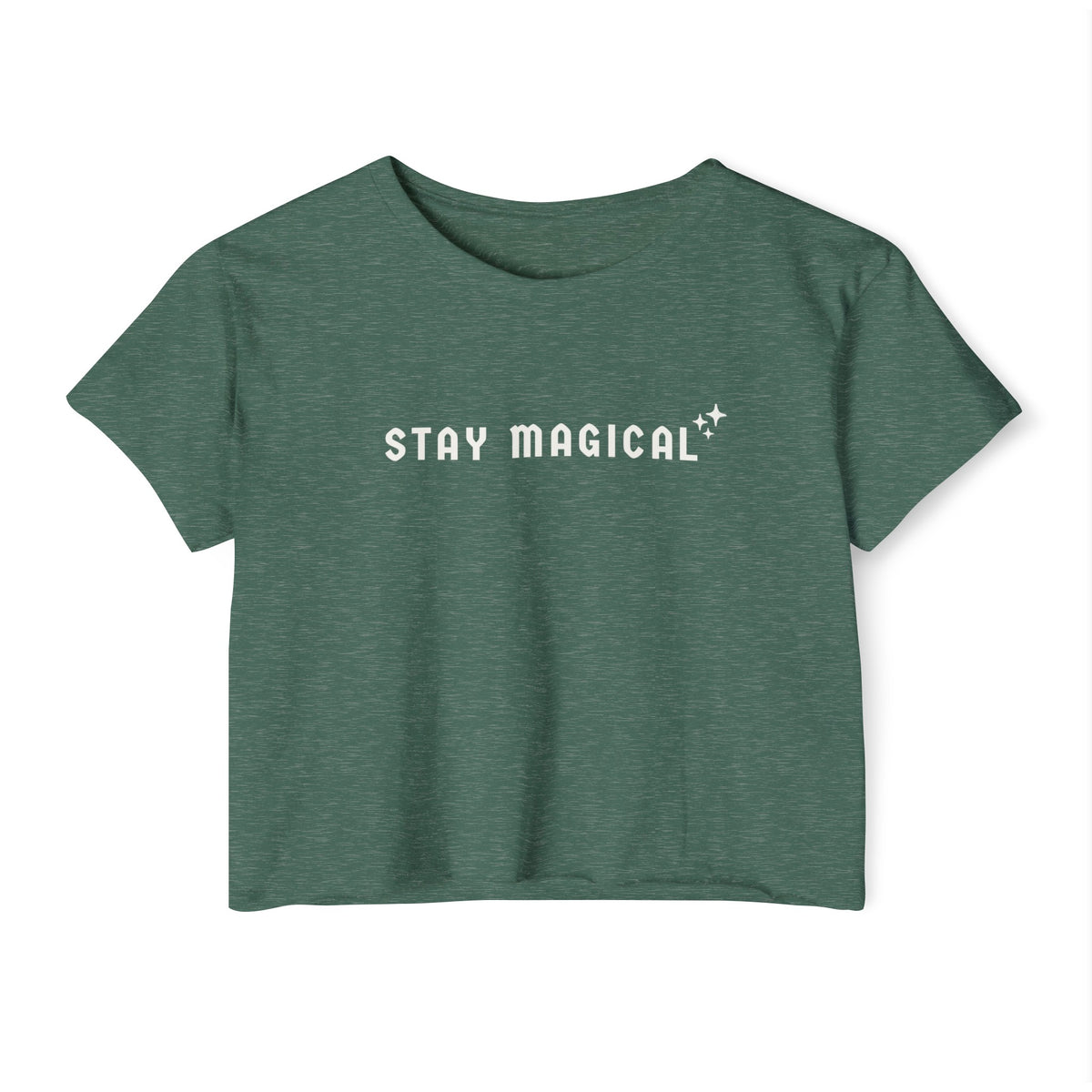 Stay Magical Women's Festival Crop Top