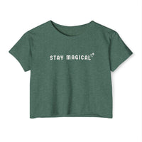 Stay Magical Women's Festival Crop Top