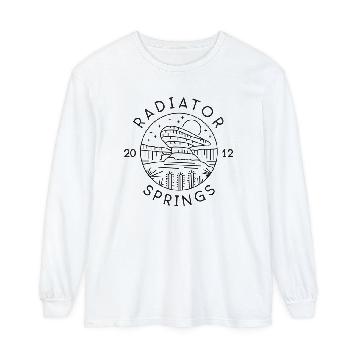 Radiator Springs Comfort Colors Unisex Garment-dyed Long Sleeve T-Shirt