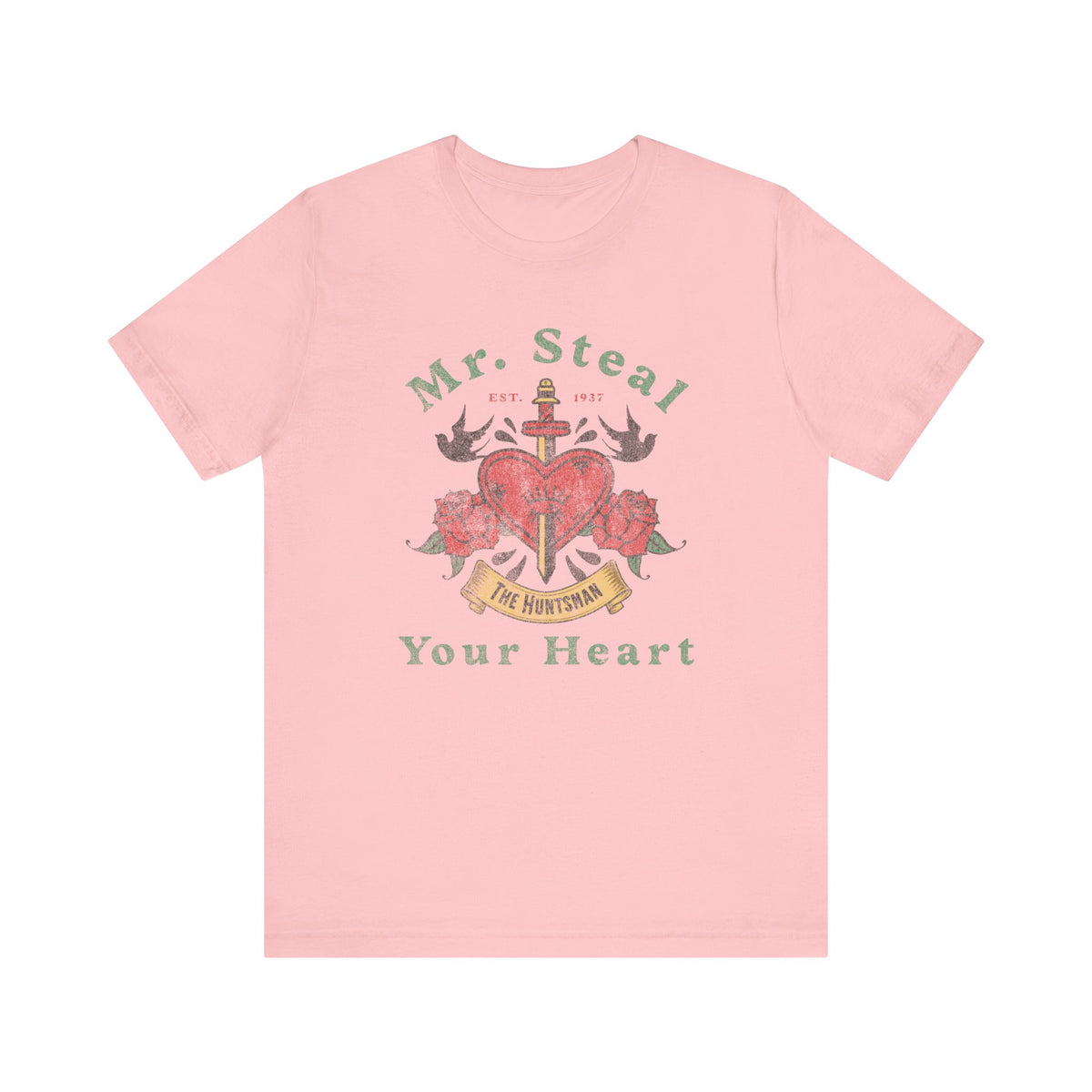 Mr. Steal Your Heart Bella Canvas Unisex Jersey Short Sleeve Tee