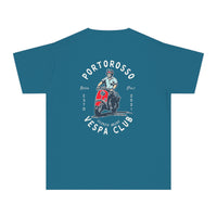Portorosso Vespa Club Comfort Colors Youth Midweight Tee