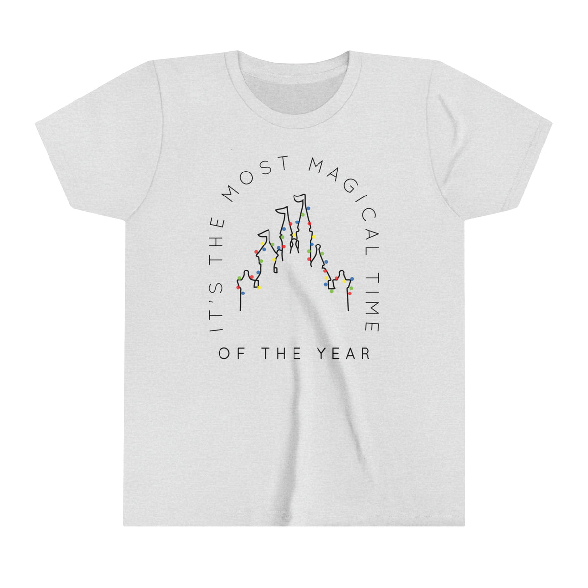 Most Magical Time Of The Year Bella Canvas Youth Short Sleeve Tee