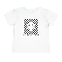 Best Birthday Ever Bella Canvas Toddler Short Sleeve Tee