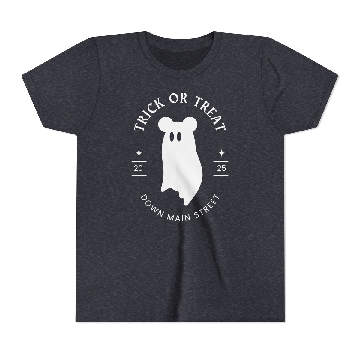 Trick or Treat Down Main Street Youth Short Sleeve Tee