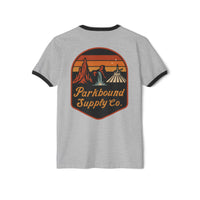 Parkbound Vintage Ringer Tee — The Triple Mountain Badge
