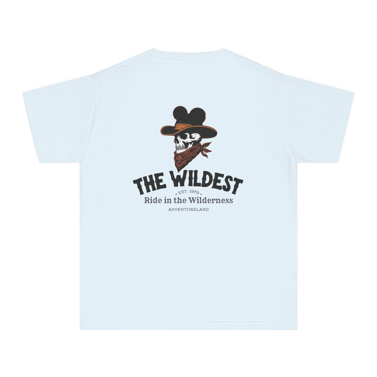 The Wildest Ride in the Wilderness Comfort Colors Youth Midweight Tee