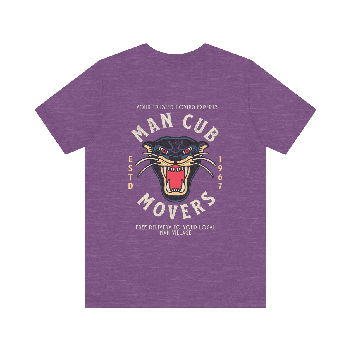 Man Cub Movers Bella Canvas Unisex Jersey Short Sleeve Tee