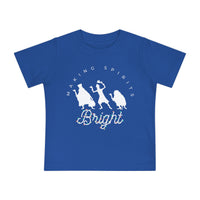 Making Spirits Bright Bella Canvas Baby Short Sleeve T-Shirt