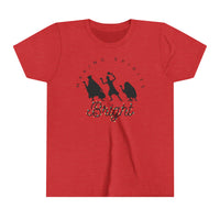Making Spirits Bright Bella Canvas Youth Short Sleeve Tee