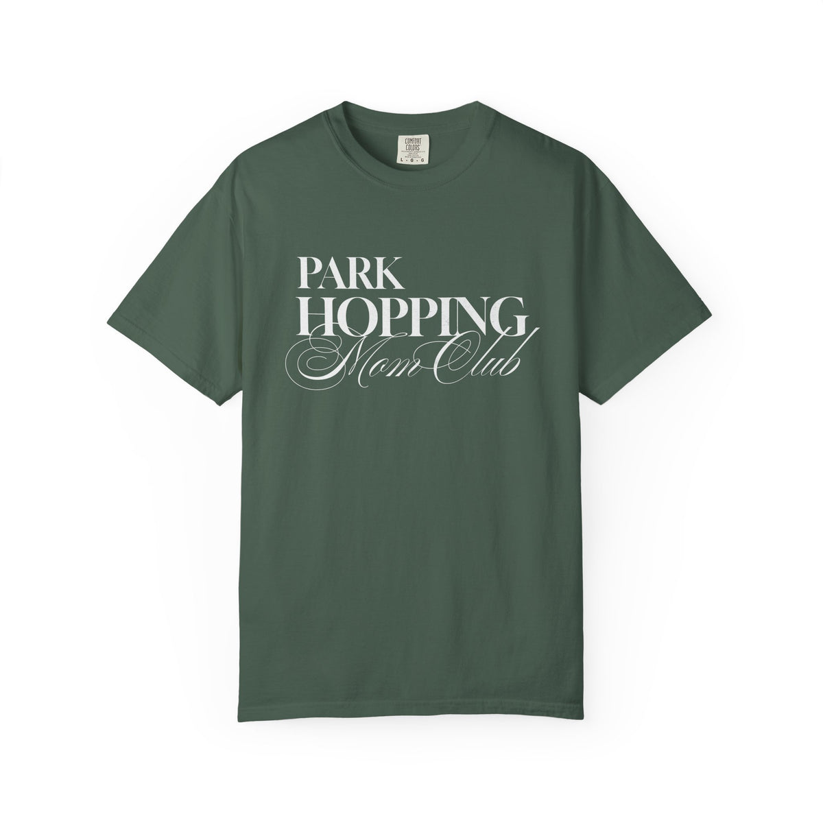 Park Hopping Mom Club Comfort Colors Unisex Garment-Dyed T-shirt