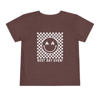 Best Day Ever Bella Canvas Toddler Short Sleeve Tee