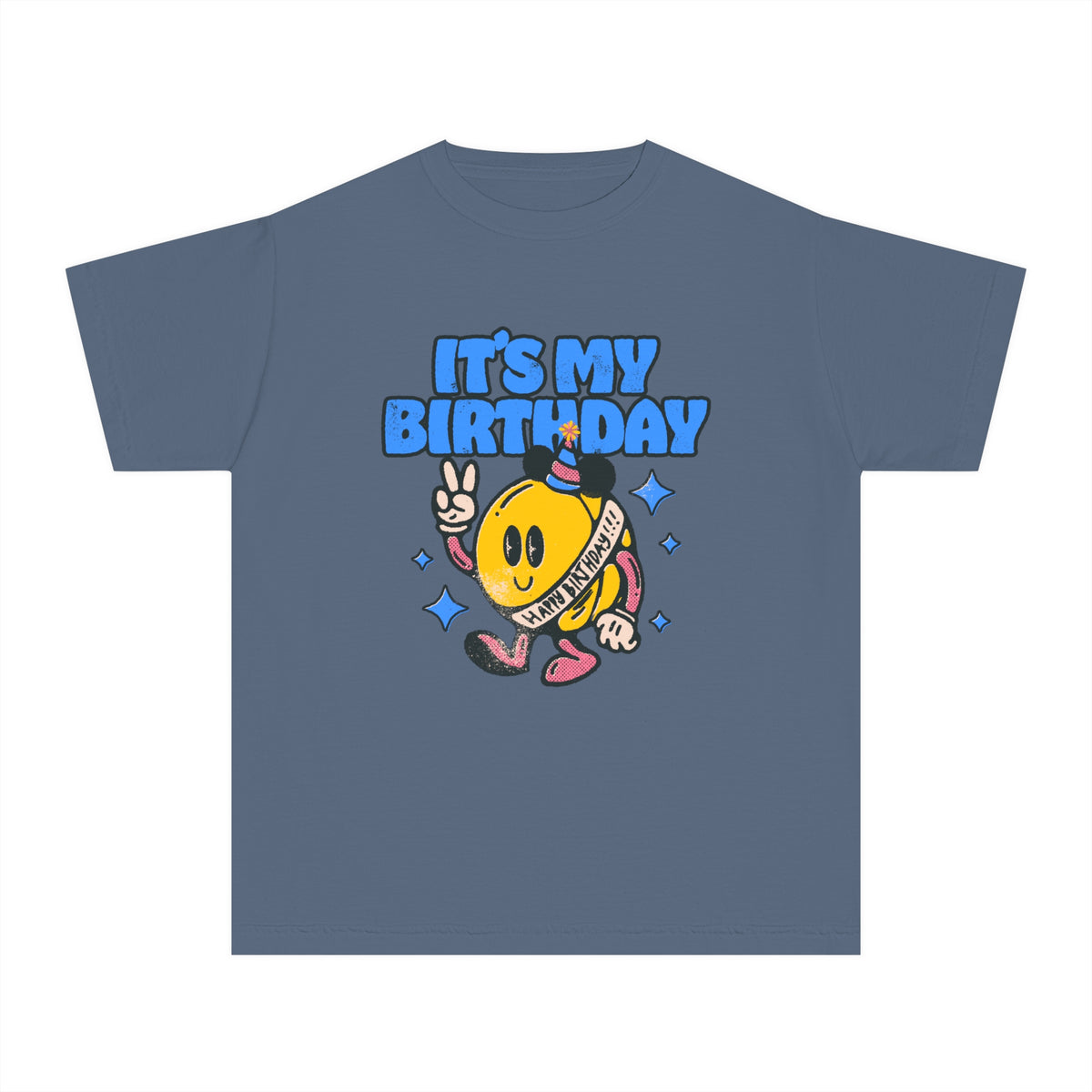 It's My Birthday Comfort Colors Youth Midweight Tee