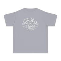 Belle’s Books & Candles Comfort Colors Youth Midweight Tee