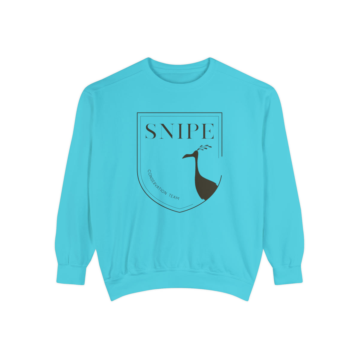 Snipe Conservation Team Comfort Colors Unisex Garment-Dyed Sweatshirt