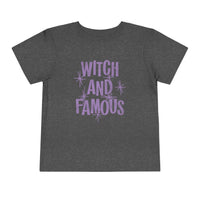 Witch and Famous Bella Canvas Toddler Short Sleeve Tee