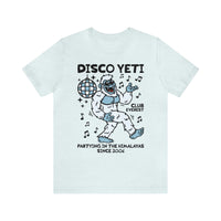 Disco Yeti Bella Canvas Unisex Jersey Short Sleeve Tee