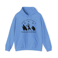 Merry Christmas Ya Foolish Mortals Gildan Unisex Heavy Blend™ Hooded Sweatshirt