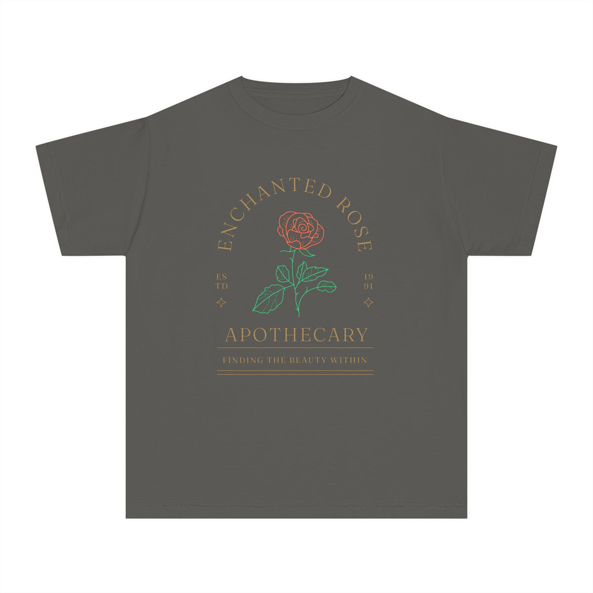Enchanted Rose Apothecary Comfort Colors Youth Midweight Tee