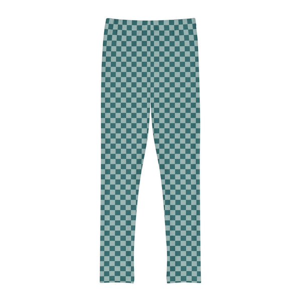 Checked Youth Full-Length Leggings
