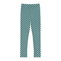 Checked Youth Full-Length Leggings