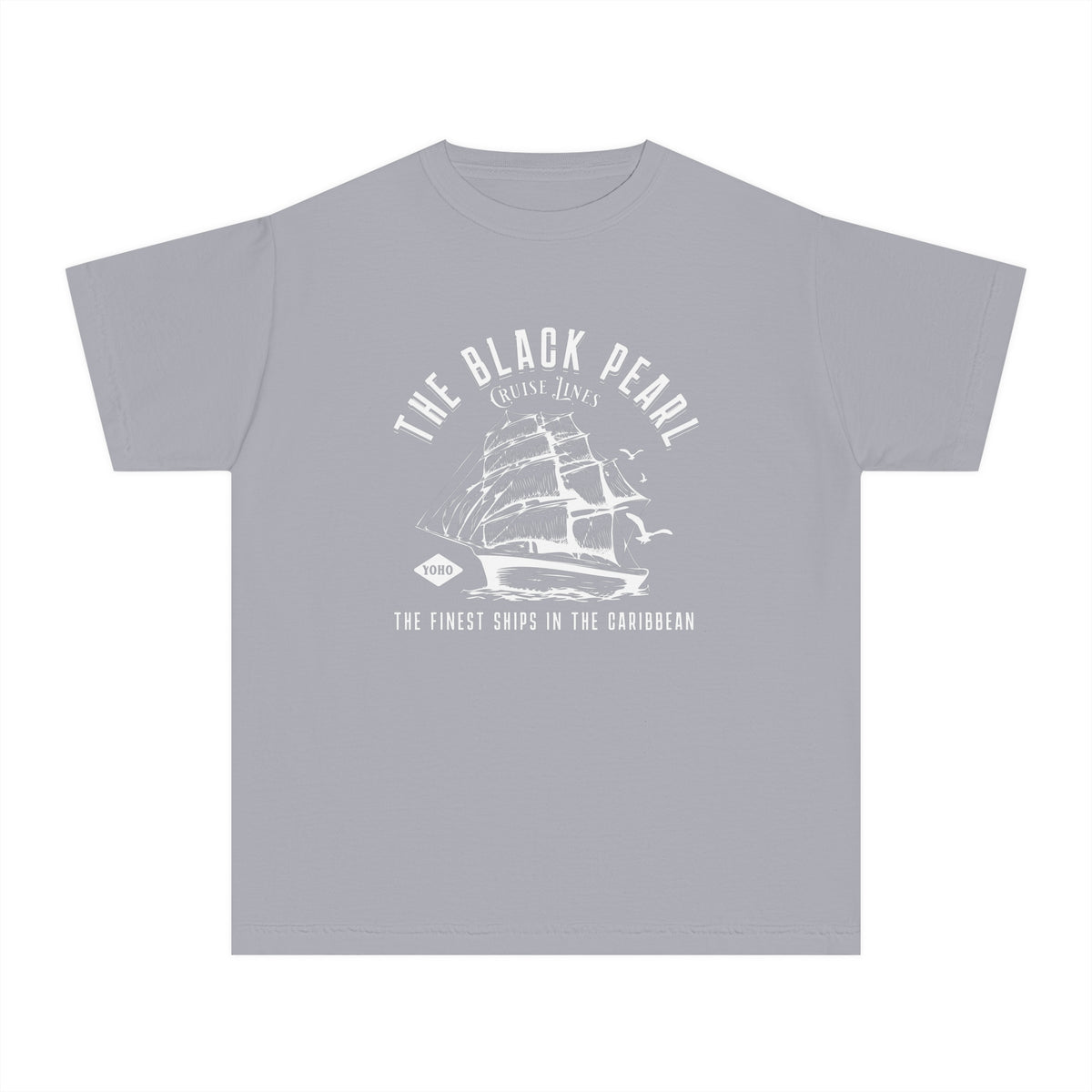 Black Pearl Cruise Lines Comfort Colors Youth Midweight Tee